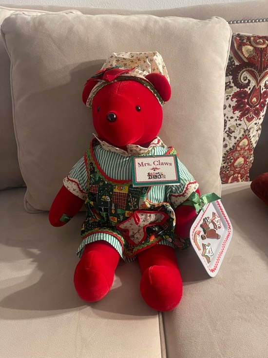 Very Important Berars Other - Vintage Mrs. Claws VIB Plush Bear 1992 Limited Edition Complete w Tags